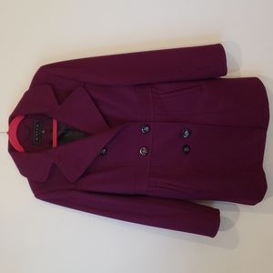 GIACCA Women's Coat. Size M.  Purple.